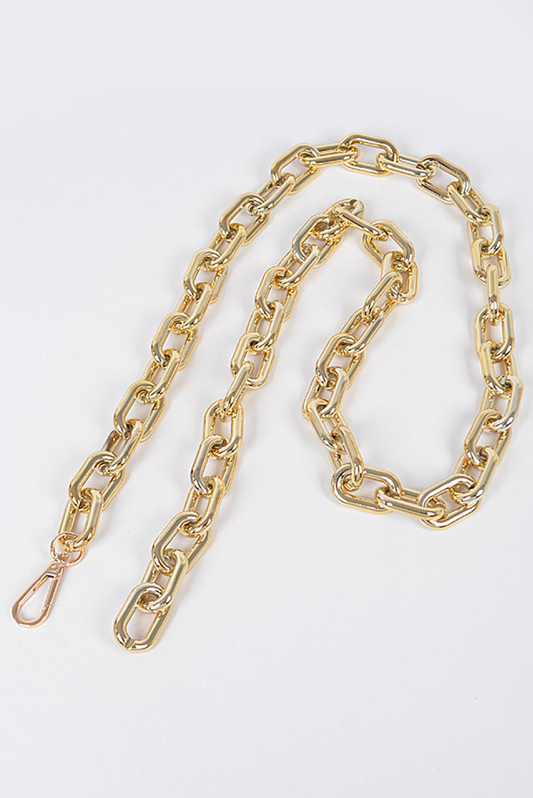 Over size Gold Chain Belt
