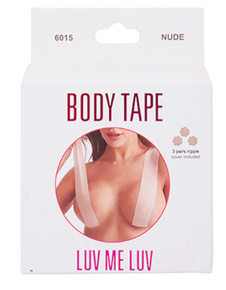 Nude Body Tape With 3 Pairs Nipple Cover